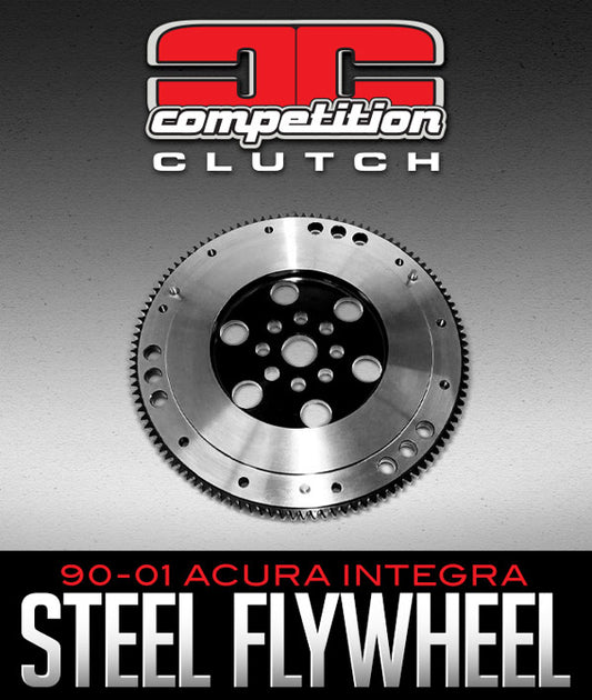 COMPETITION CLUTCH 12.32LB STEEL FLYWHEEL: 1990-2001 INTEGRA