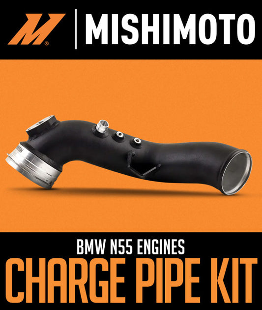 MISHIMOTO PERFORMANCE CHARGE PIPE KIT: BMW N55 ENGINES