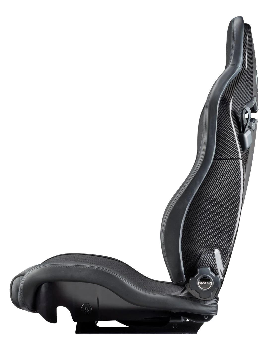 Sparco Seat SPX Leather/Alcantara Black - Right - Torque Motorsport