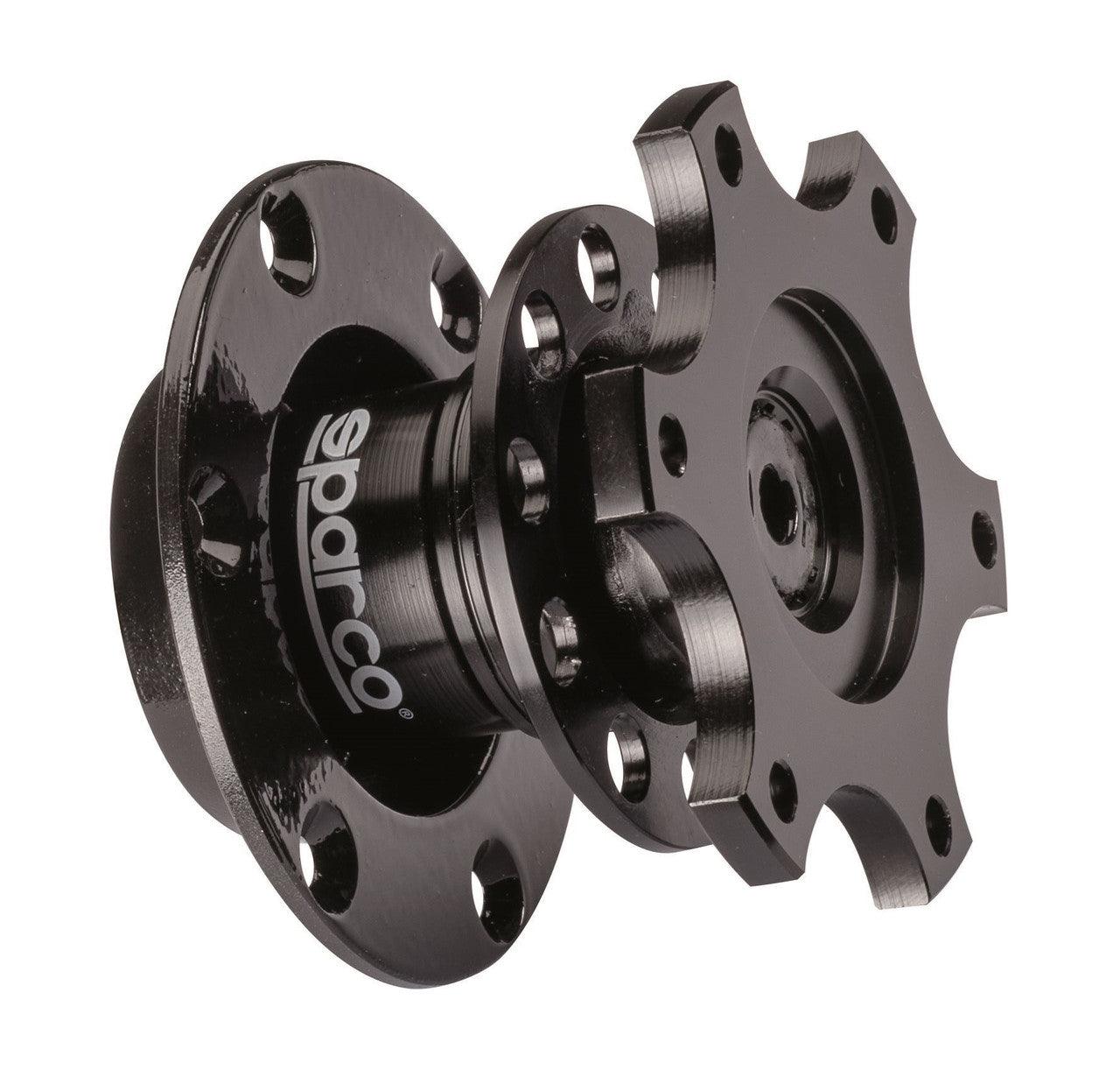 Sparco Strwl Quick Release Tuning Blk - Torque Motorsport