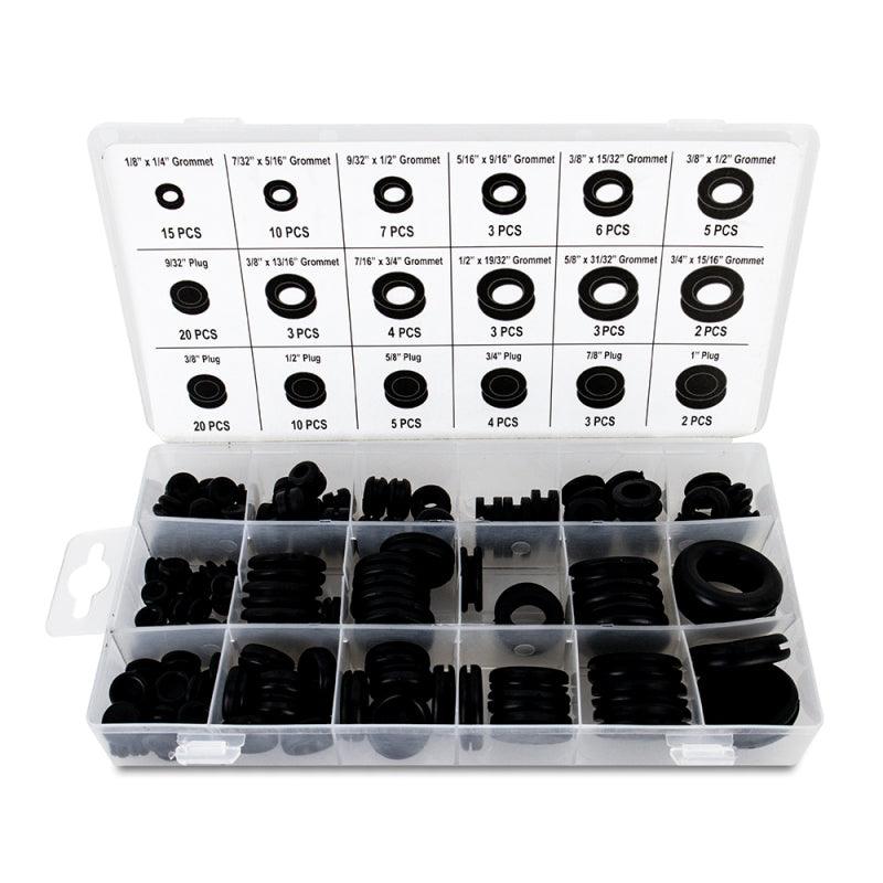 Mishimoto Rubber Grommet Assortment - 125Pc. - Torque Motorsport