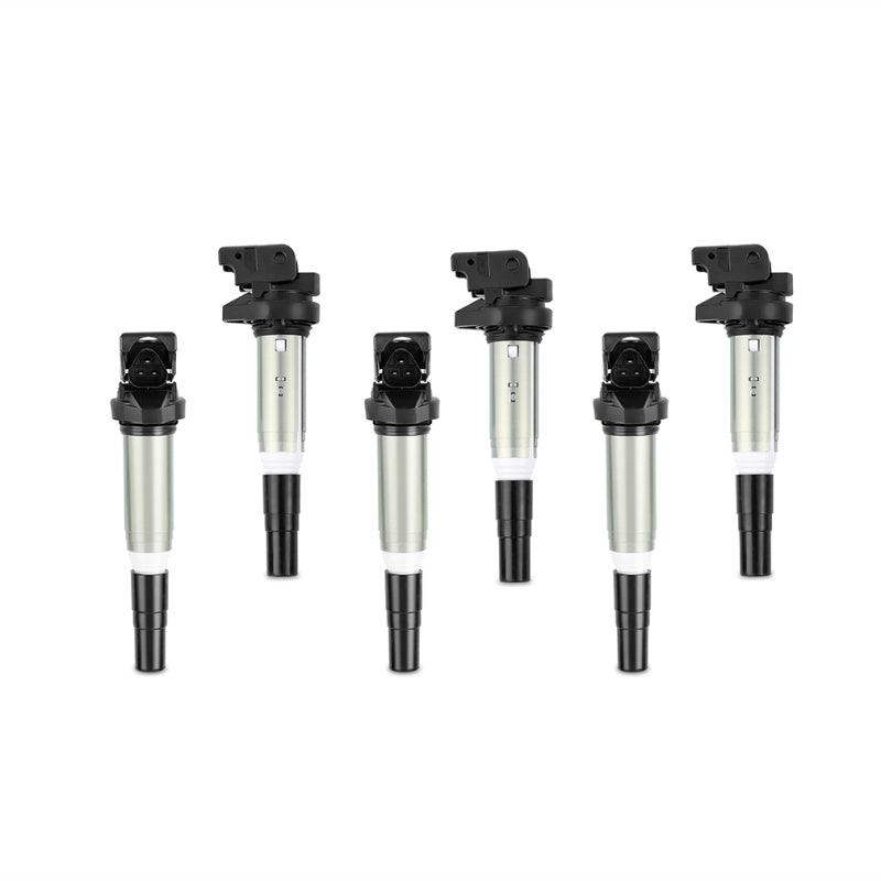 Mishimoto 2002+ BMW M54/N20/N52/N54/N55/N62/S54/S62 Six Cylinder Ignition Coil Set of 6 - Torque Motorsport