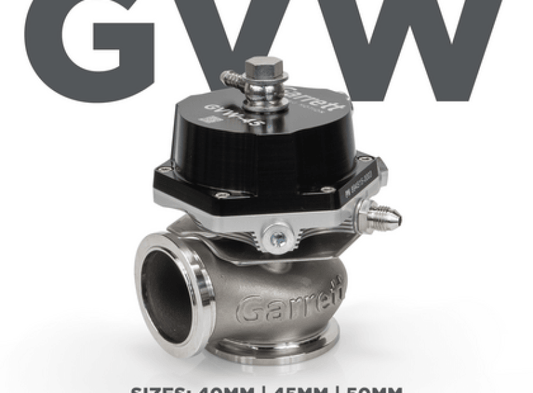 Garrett GVW-45 45mm Wastegate Kit - Black - Torque Motorsport