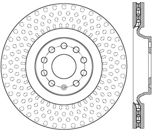 StopTech Slotted Sport Brake Rotor - Torque Motorsport