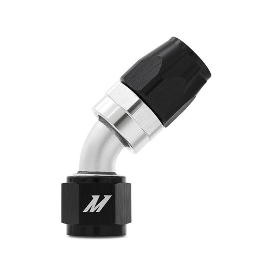 Mishimoto Aluminum -10AN 45 Degree Fitting - Black - Torque Motorsport