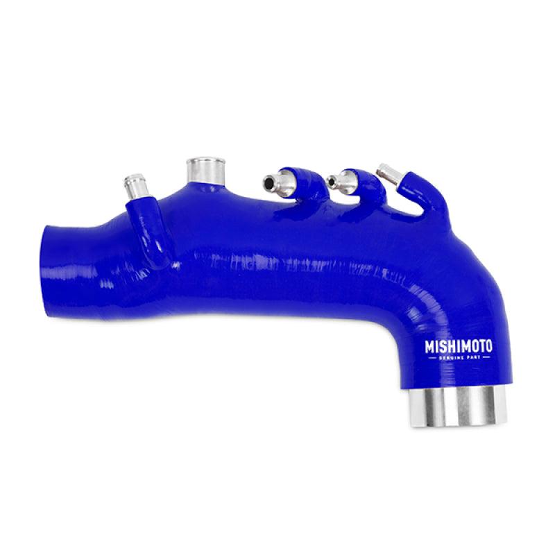 Mishimoto 08 Subaru WRX Blue Silicone Induction Hose - Torque Motorsport