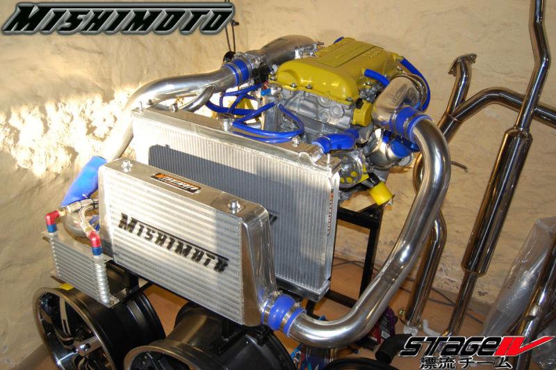 Mishimoto 95-98 Nissan 240sx S14 SR20DET Aluminum Radiator - Torque Motorsport