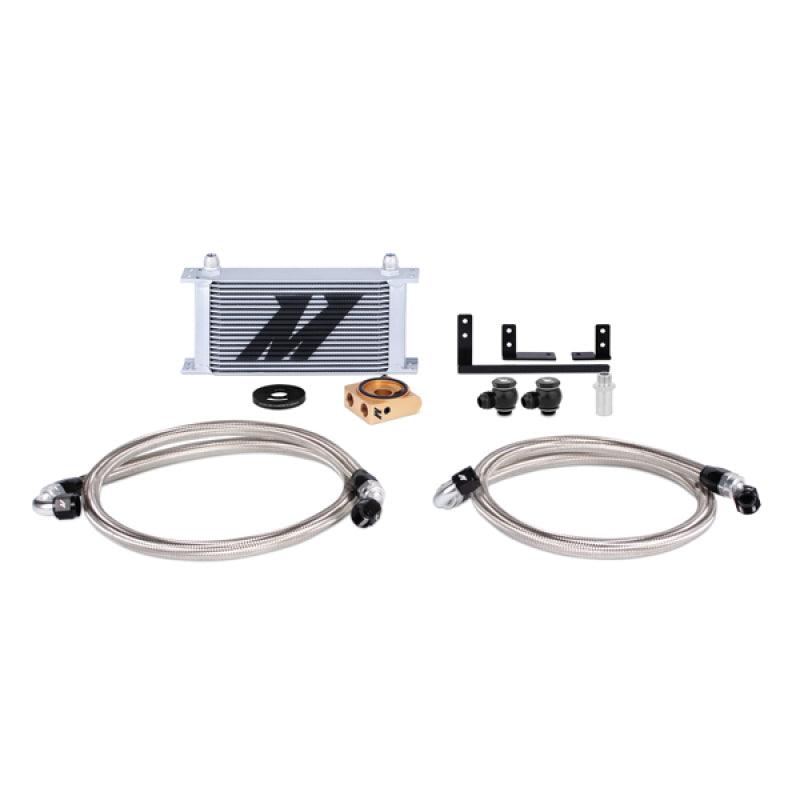 Mishimoto 2016+ Mazda Miata Thermostatic Oil Cooler Kit - Silver - Torque Motorsport