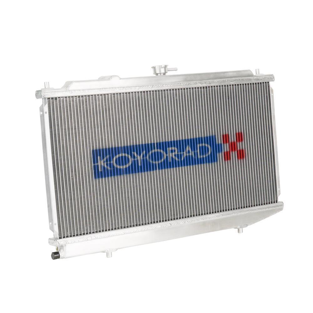 Koyo 89-94 Nissan 180SX/Silvia S13 SR20DET (MT) N-FLO (Dual Pass) Radiator - Torque Motorsport