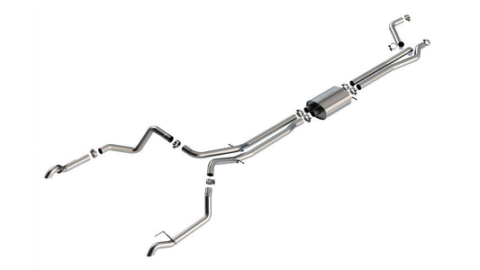 Borla 23-24 Chevrolet Colorado / 23-24 GMC Canyon S-Type Catback Exhaust w/Turndown Tips