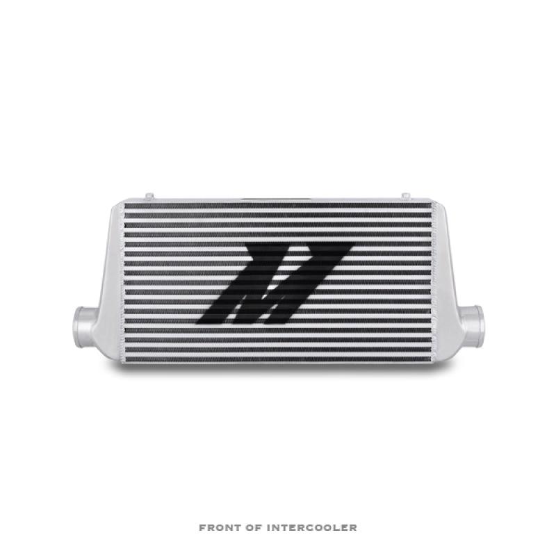 Mishimoto Universal Silver R Line Intercooler Overall Size: 31x12x4 Core Size: 24x12x4 Inlet / Outle - Torque Motorsport