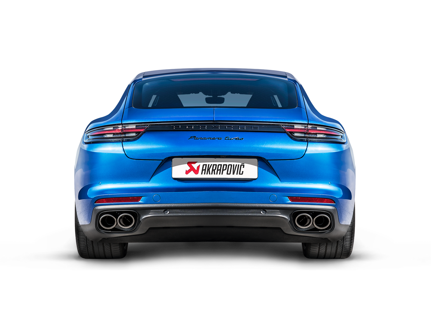 Akrapovic 17-18 Porsche Panamera Turbo Evolution Line Cat Back (Titanium) (Tips Not Incl.)