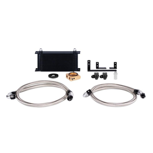 Mishimoto 2016+ Mazda Miata Thermostatic Oil Cooler Kit - Black - Torque Motorsport