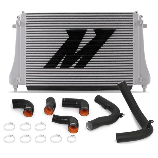 Mishimoto 2015+ VW MK7 Golf TSI / GTI / R Performance Intercooler Kit w/ Pipes (Black) - Torque Motorsport