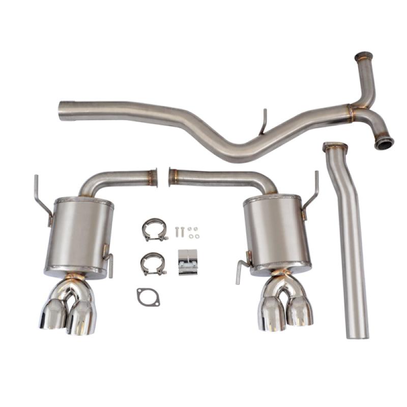 Mishimoto 2015 Subaru WRX 3in Stainless Steel Cat-Back Exhaust - Torque Motorsport