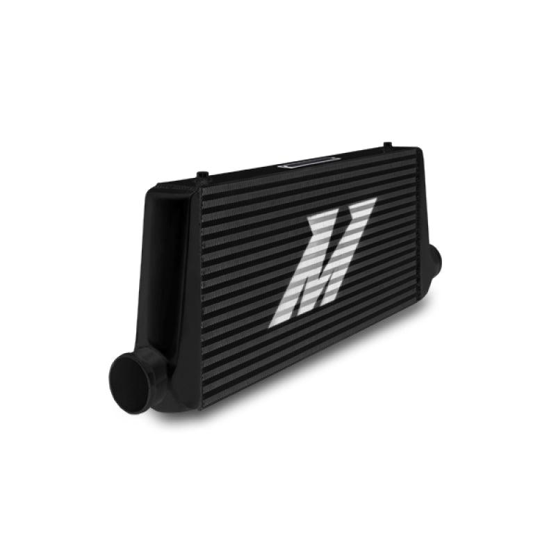 Mishimoto Universal Black R Line Intercooler Overall Size: 31x12x4 Core Size: 24x12x4 Inlet / Outlet - Torque Motorsport