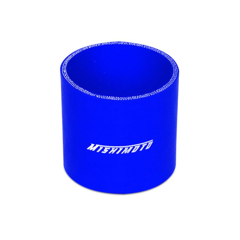 Mishimoto 2.5 Inch Blue Straight Coupler - Torque Motorsport