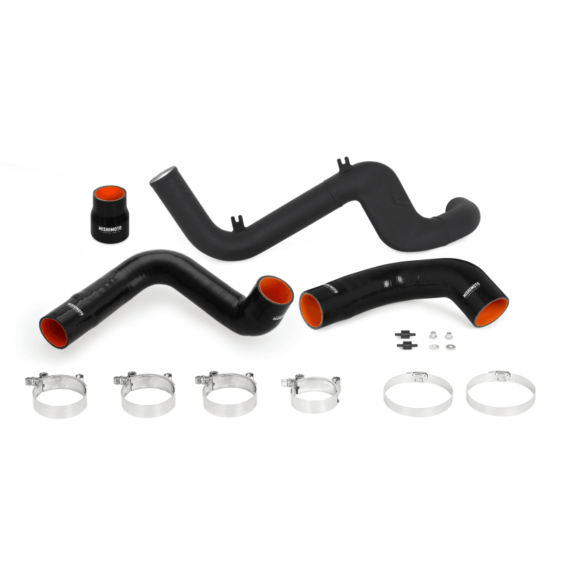 Mishimoto 2016+ Ford Focus RS Intercooler Pipe Kit - Black - Torque Motorsport