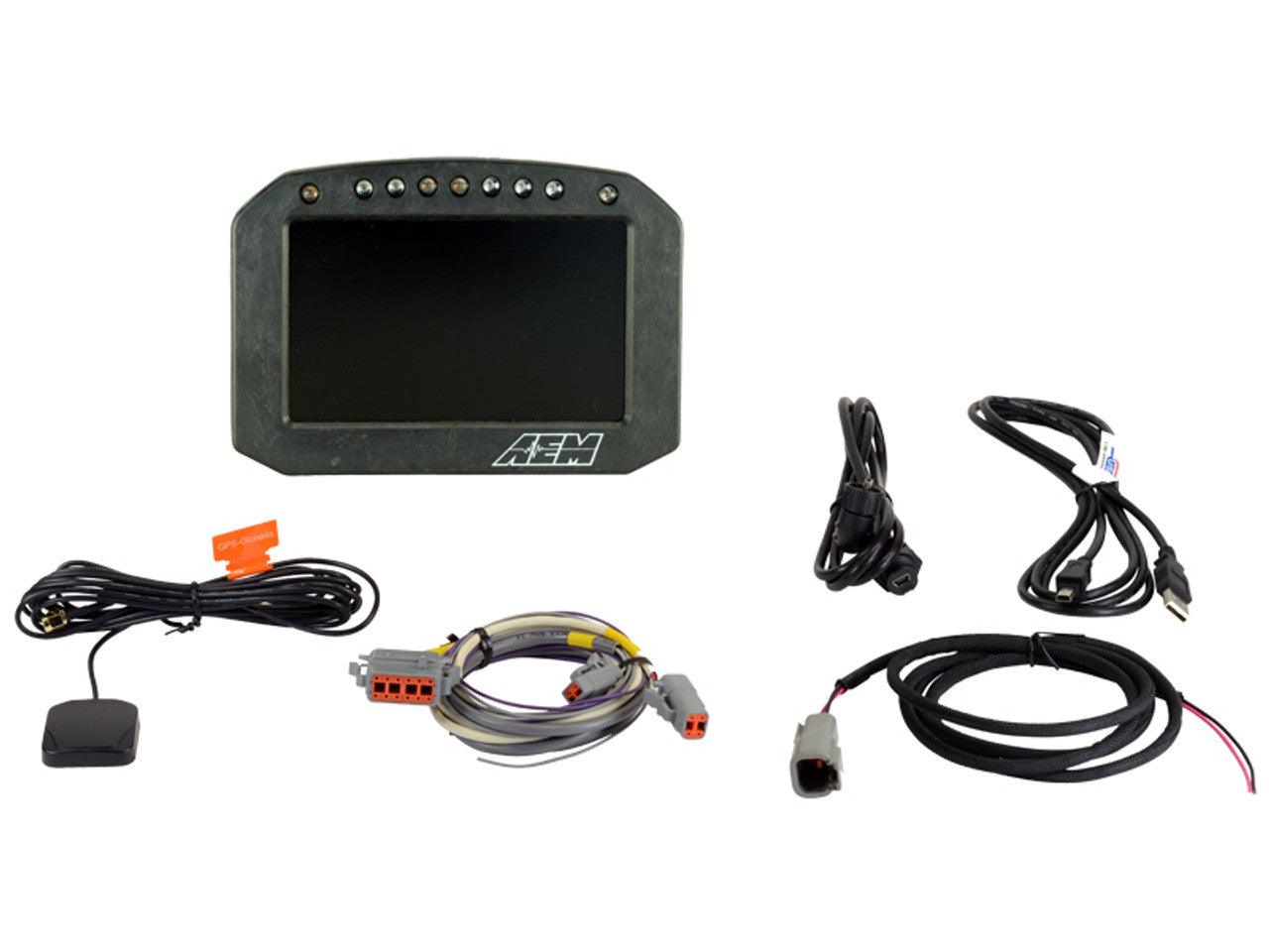 AEM CD-7 Carbon Flush Digital Dash Display - Torque Motorsport