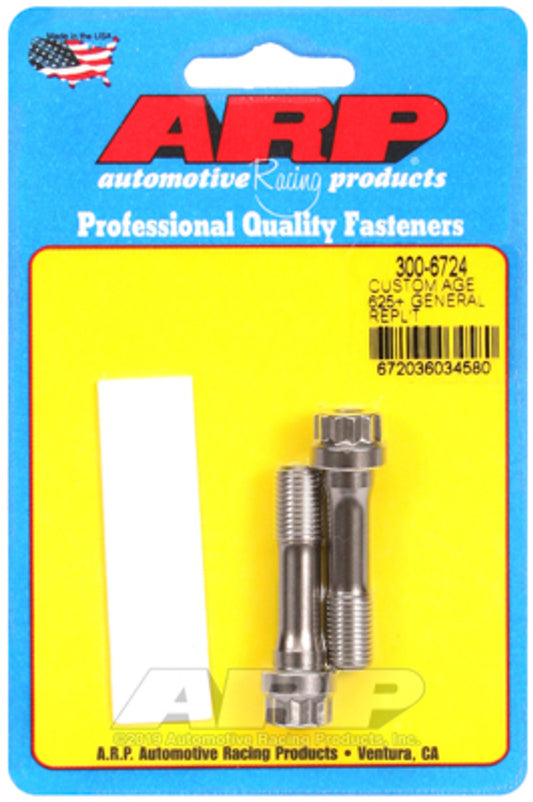 ARP 3/8in CA625+ General Replacement Rod Bolt Kit (Set of 2)