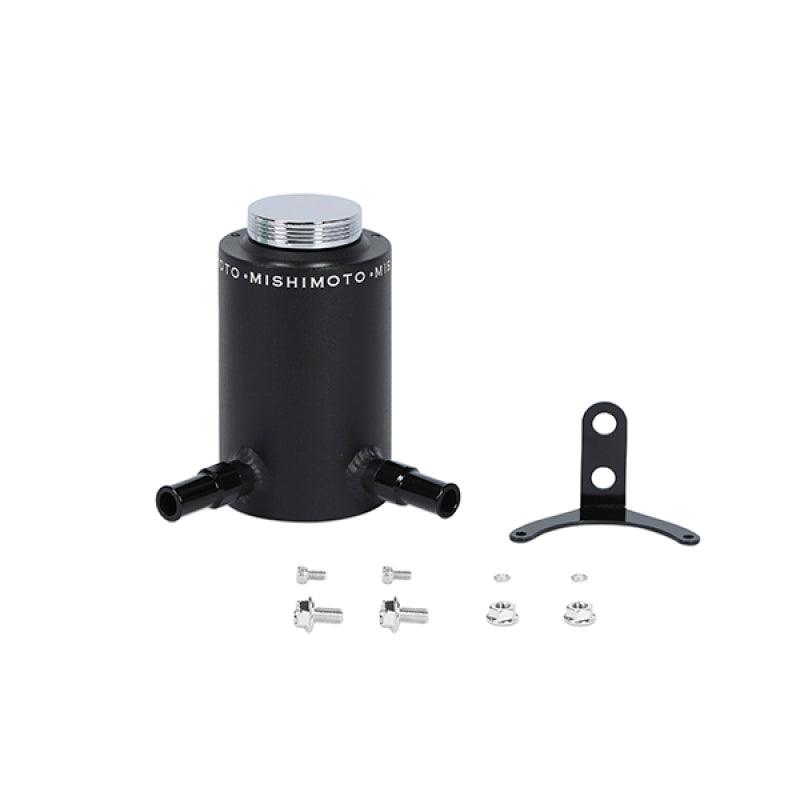 Mishimoto Aluminum Power Steering Reservoir Tank - Wrinkle Black - Torque Motorsport