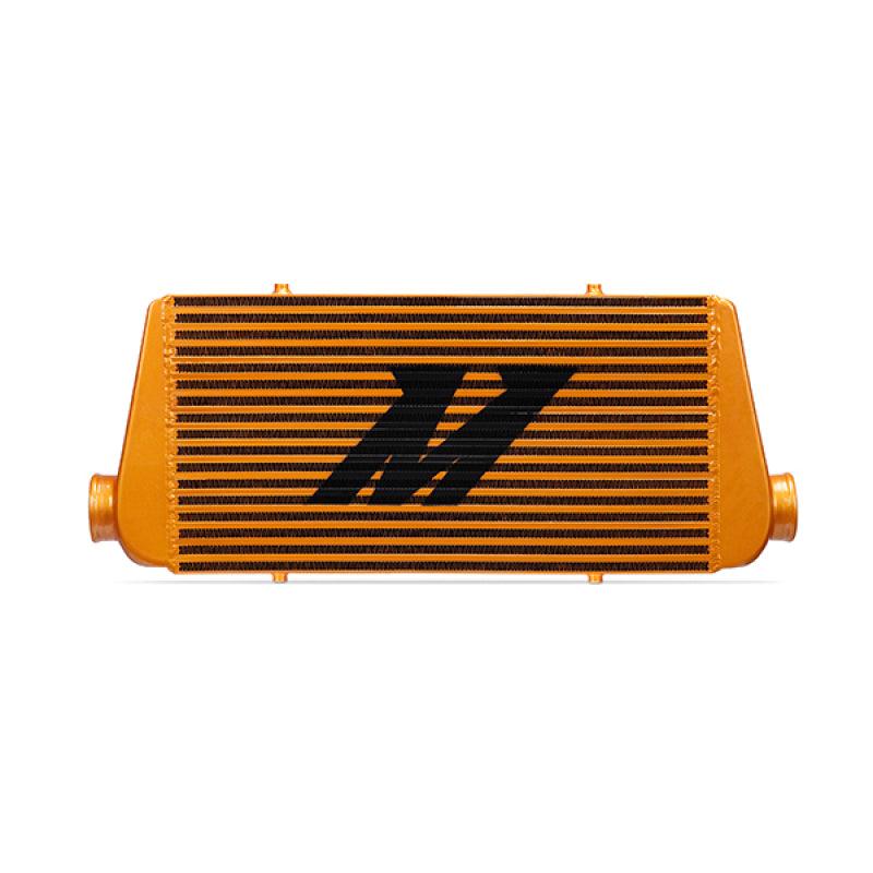 Mishimoto Universal Gold R Line Intercooler Overall Size: 31x12x4 Core Size: 24x12x4 Inlet / Outlet - Torque Motorsport