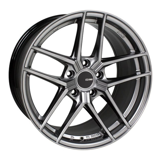 Enkei TY5 19x8.5 5x114.3 35mm Offset 72.6mm Bore Hyper Silver Wheel