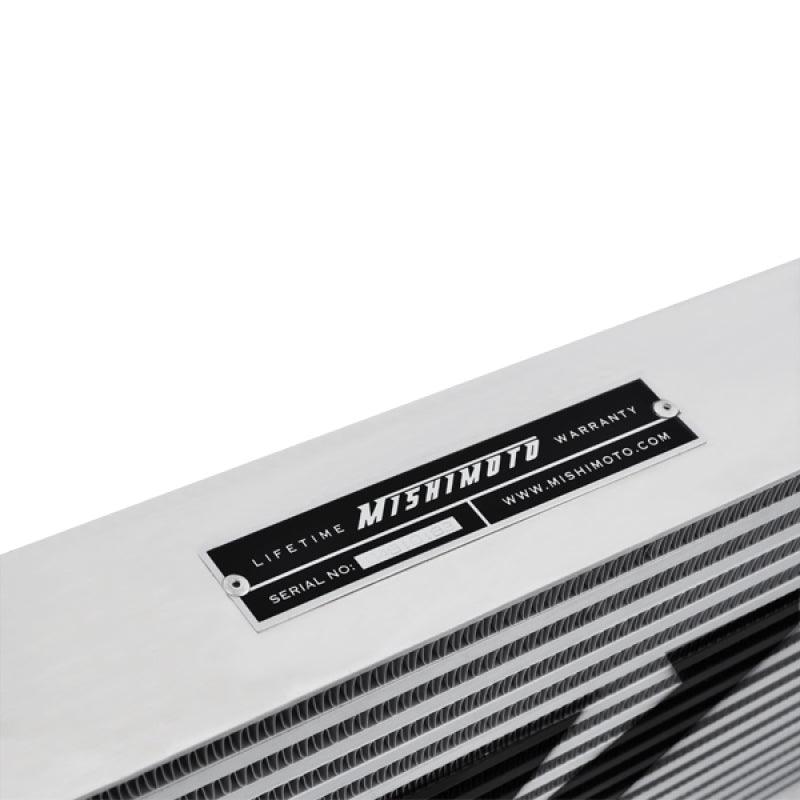 Mishimoto Universal Silver R Line Intercooler Overall Size: 31x12x4 Core Size: 24x12x4 Inlet / Outle - Torque Motorsport