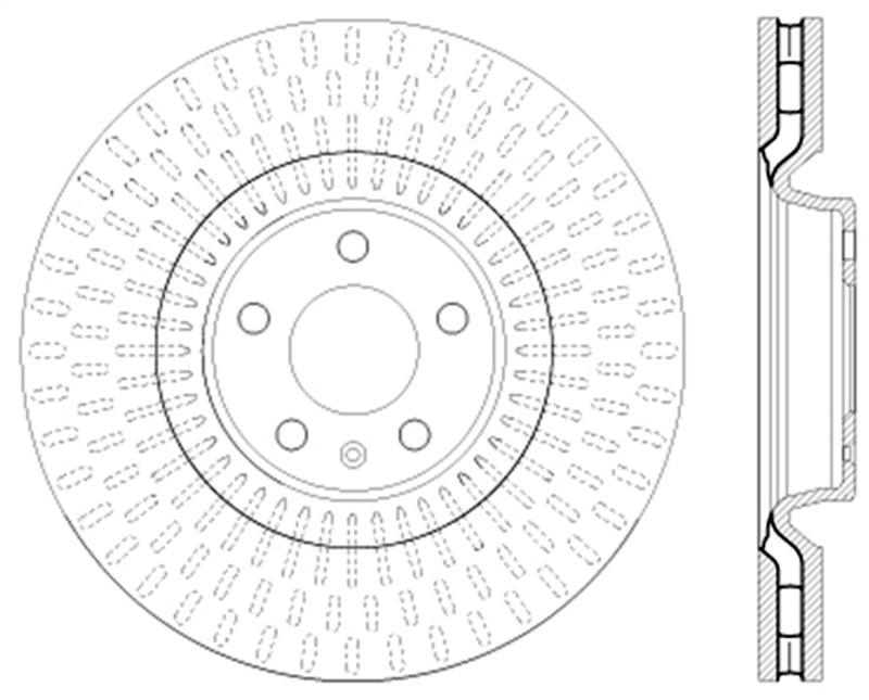 StopTech Slotted Sport Brake Rotor - Torque Motorsport