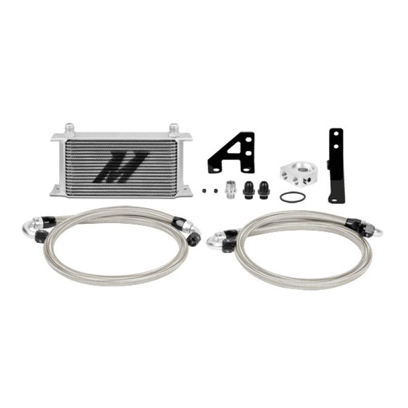 Mishimoto 15 Subaru STI Oil Cooler Kit - Silver - Torque Motorsport