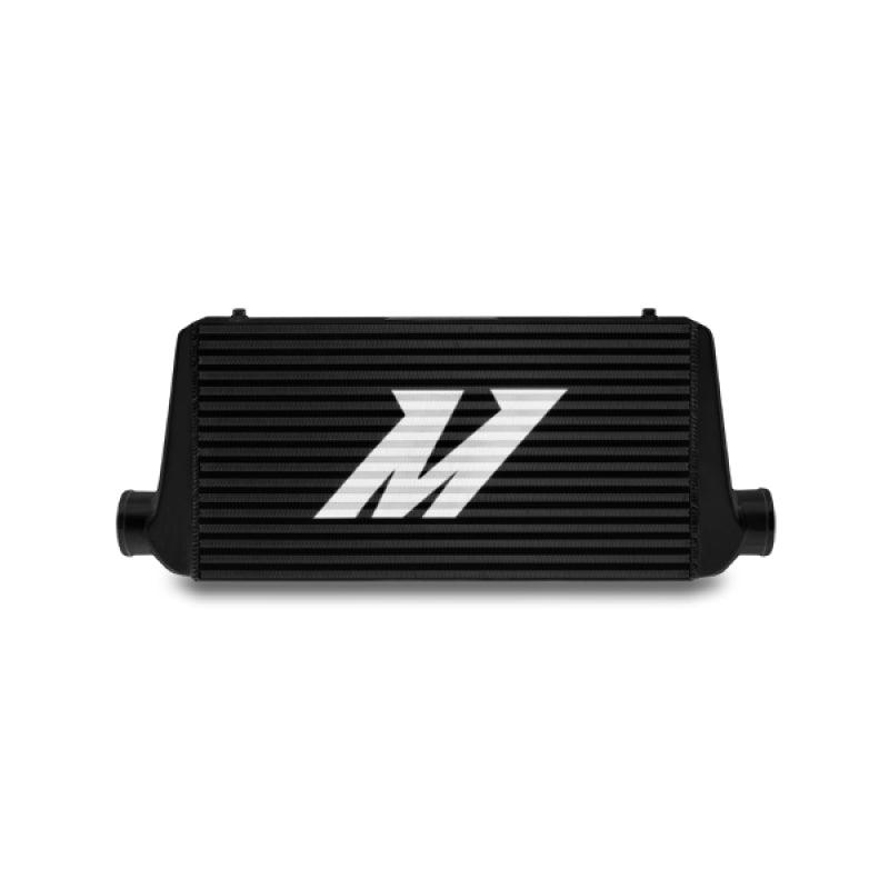 Mishimoto Universal Black R Line Intercooler Overall Size: 31x12x4 Core Size: 24x12x4 Inlet / Outlet - Torque Motorsport