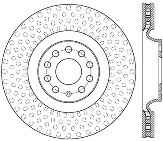 StopTech Slotted Sport Brake Rotor - Torque Motorsport