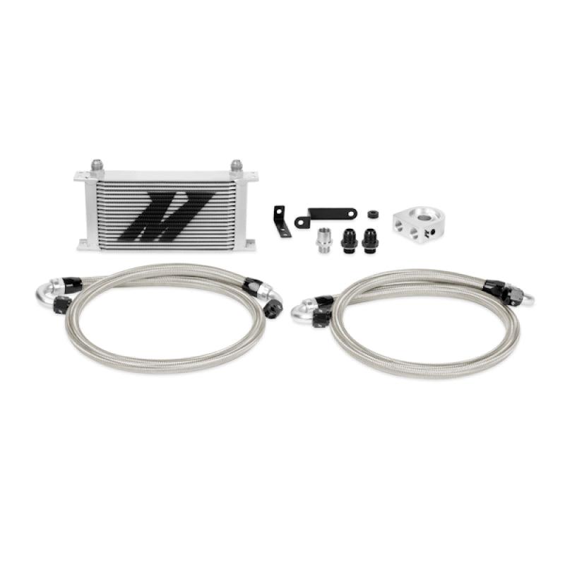 Mishimoto 08-14 WRX/STi Oil Cooler Kit - Silver - Torque Motorsport