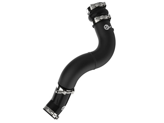 aFe 19-23 RAM Diesel L6-6.7L BladeRunner 3.5 IN Aluminum Cold Charge Pipe - Black