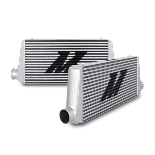 Mishimoto Universal Silver S Line Intercooler Overall Size: 31x12x3 Core Size: 23x12x3 Inlet / Outle - Torque Motorsport