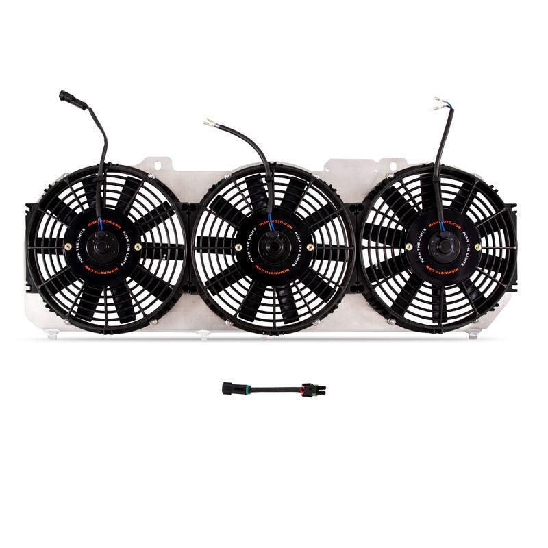 Mishimoto 89-01 Jeep Cherokee XJ 4.0L Performance Aluminum Fan Shroud w/o Controller - Torque Motorsport