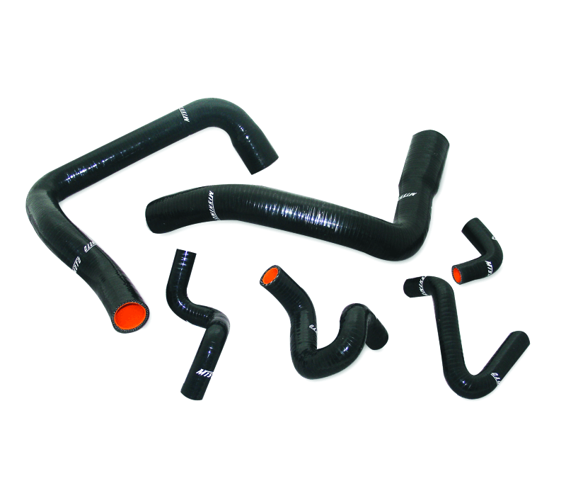 Mishimoto 86-93 Ford Mustang Black Silicone Hose Kit - Torque Motorsport