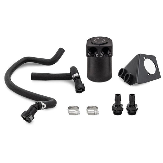 Mishimoto 2020+ Chevrolet Corvette C8 Baffled Oil Catch Can Kit (PCV Side) - Black - Torque Motorsport