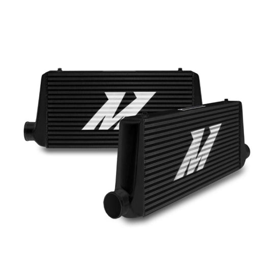 Mishimoto Universal Black R Line Intercooler Overall Size: 31x12x4 Core Size: 24x12x4 Inlet / Outlet - Torque Motorsport