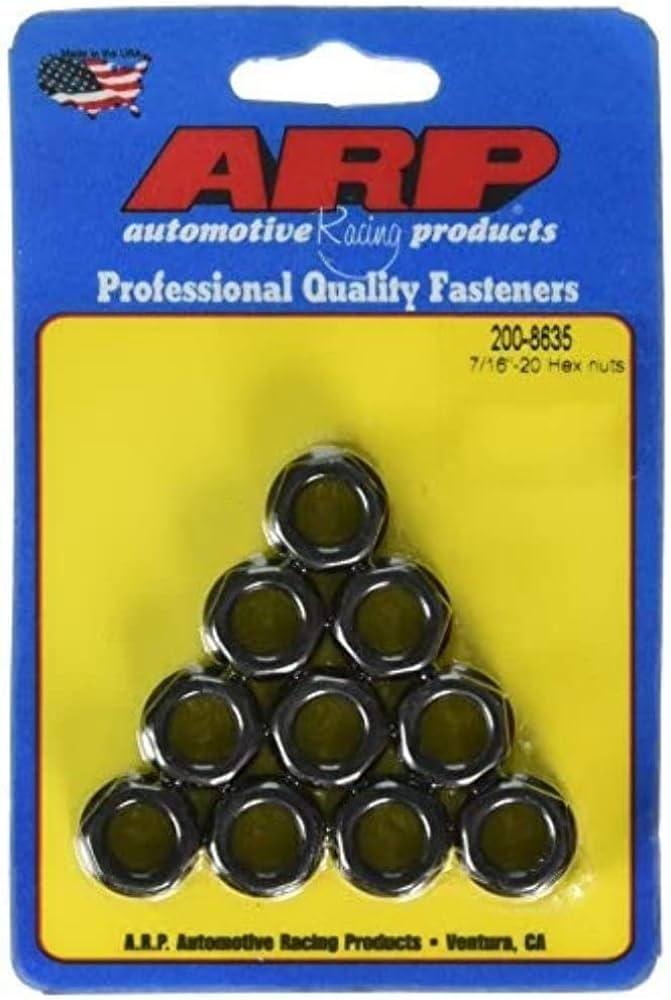 ARP 7/16-20 Hex Nut Kit - Torque Motorsport