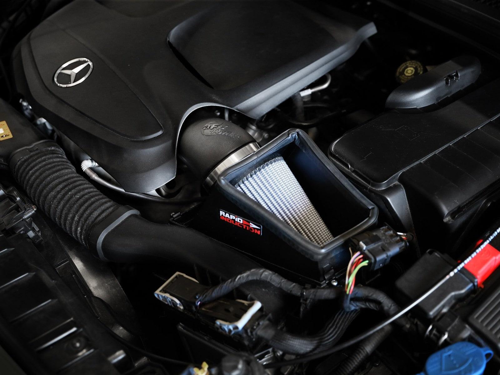 aFe Rapid Induction Pro 5R Cold Air Intake System 14-19 Mercedes-Benz CLA250 L4-2.0L (t) - Torque Motorsport