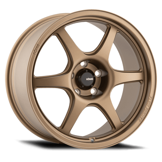 Konig Hexaform 15x8 4x100 ET25 Matte Bronze - Torque Motorsport