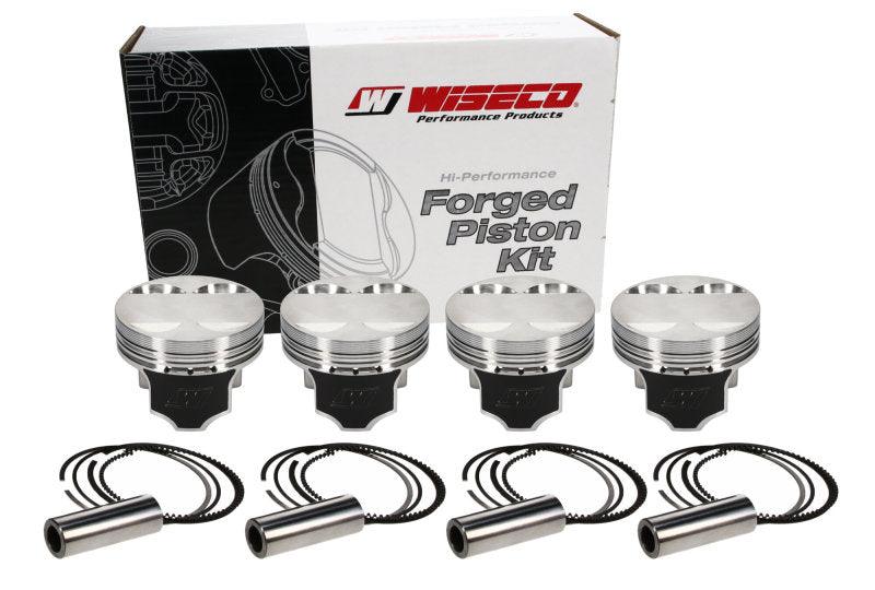 Wiseco Honda / Acura B series Flat Top 10.5:1 Piston Shelf Stock Kit - Torque Motorsport