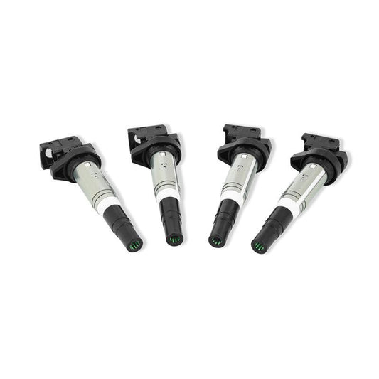 Mishimoto 2002+ BMW M54/N20/N52/N54/N55/N62/S54/S62 Four Cylinder Ignition Coil Set of 4 - Torque Motorsport