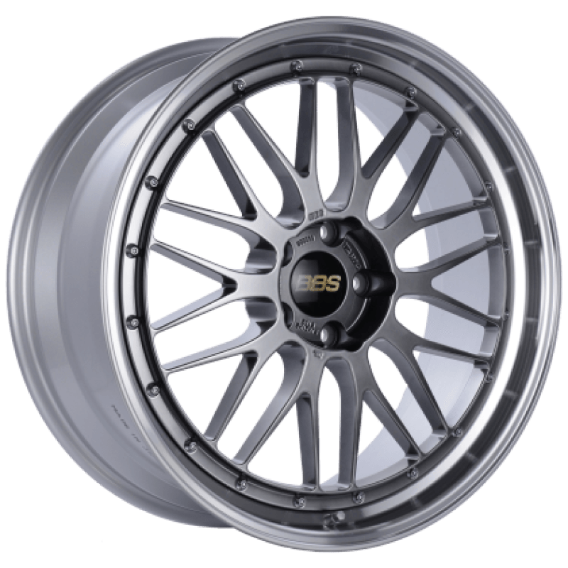 BBS LM 19x9.5 5x120 ET22 Diamond Black Center / Diamond Cut Lip Wheel PFS/Clip Required - Torque Motorsport