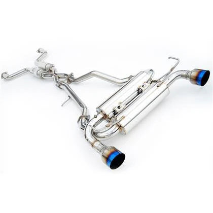 Invidia 09+ 370Z Gemini Rolled Titanium Tip Cat-back Exhaust