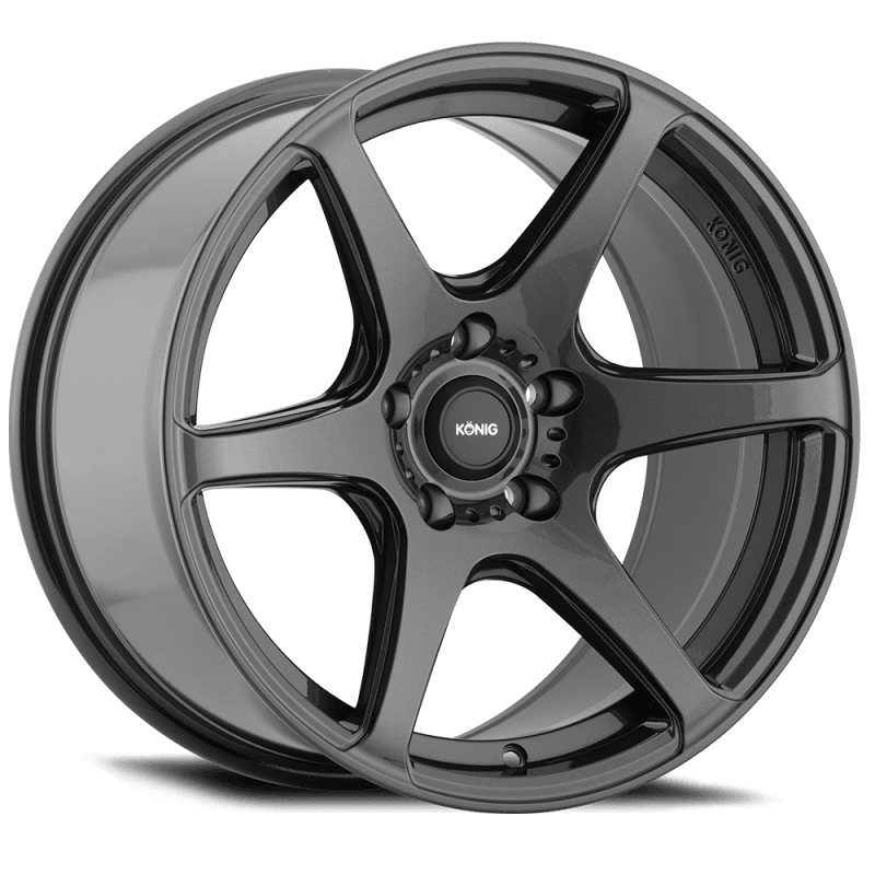 Konig Tandem 17x8 5x114.3 ET35 Gloss Graphite - Torque Motorsport