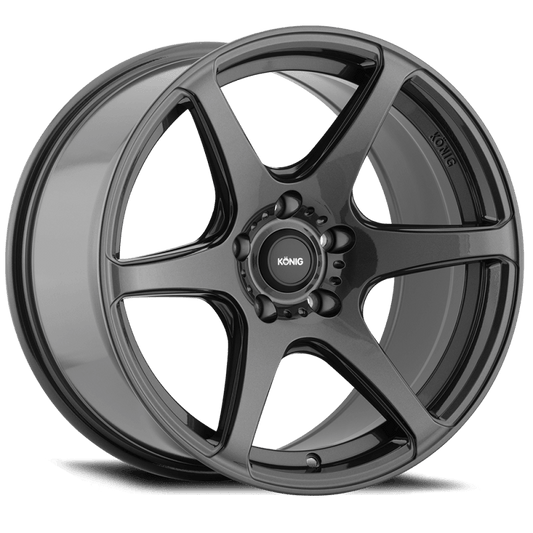 Konig Tandem 18x8 5x114.3 ET45 Gloss Graphite - Torque Motorsport