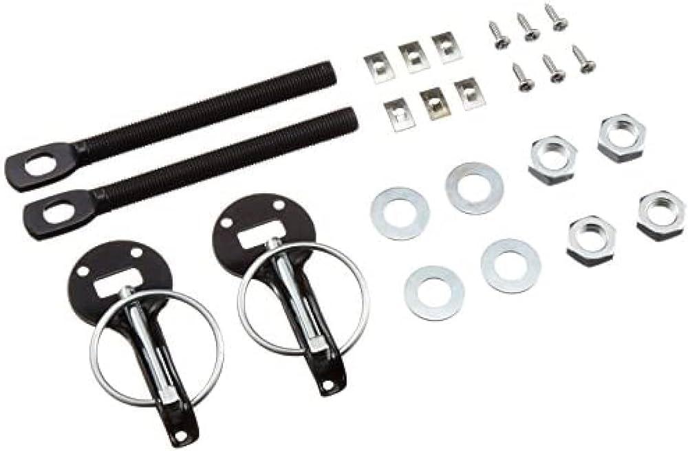 Cusco BODY PinS For HOOD ALUMinUM-Black Universal - Torque Motorsport