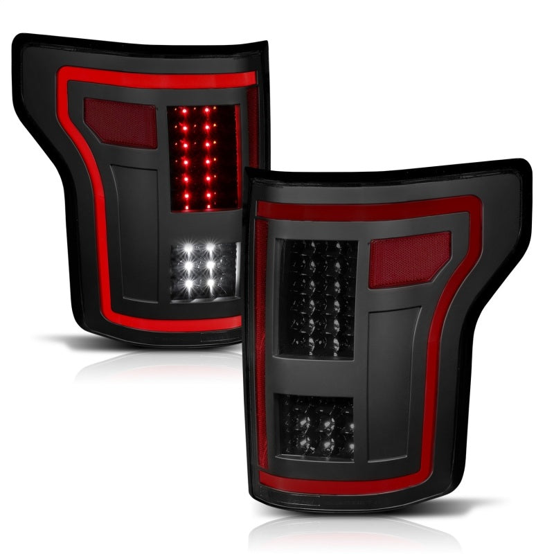 ANZO 15-17 Ford F-150 LED Taillights - Smoke